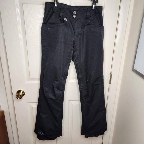 Nike Women's Medium Slim Fit Storm Fit Snow Pants Black - Picture 2 of 5